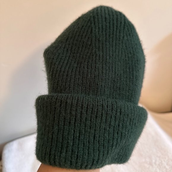 NINE WEST Forest Green Toque - Picture 2 of 2